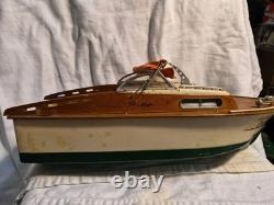 Vintage Fleet Line Marlin Cabin Cruise Boat Parts Or Restore