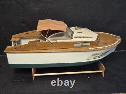 Vintage Fleet Line Marlin Cabin Cruise Boat Scott Atwater Bait Matic Mtr. Parts