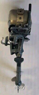 Vintage Fleet Line Marlin Cabin Cruise Boat Scott Atwater Bait Matic Mtr. Parts