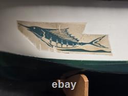 Vintage Fleet Line Marlin Cabin Cruise Boat Scott Atwater Bait Matic Mtr. Parts