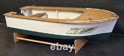 Vintage Fleet Line Marlin Cabin Cruise Boat Scott Atwater Bait Matic Mtr. Parts