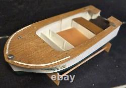 Vintage Fleet Line Marlin Cabin Cruise Boat Scott Atwater Bait Matic Mtr. Parts