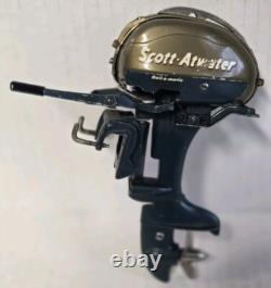 Vintage Fleet Line Marlin Cabin Cruise Boat Scott Atwater Bait Matic Mtr. Parts