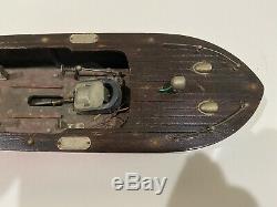 Vintage Fleet Line Sea Babe Boat, nautical, ocean, coastal Restore or Parts NR