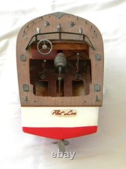 Vintage Fleet Line Sea Wolf Electric Powered 16 Model Boat For Parts/restore