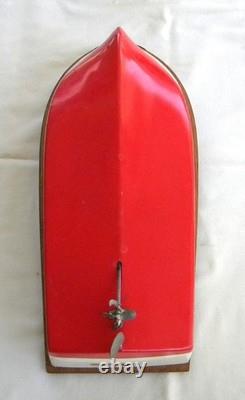 Vintage Fleet Line Sea Wolf Electric Powered 16 Model Boat For Parts/restore