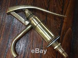 Vintage Fynspray Bronze/brass Galley Hand Pump Aprox 9 Tall Model Ws62