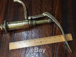 Vintage Fynspray Bronze/brass Galley Hand Pump Aprox 9 Tall Model Ws62