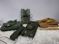 Vintage GIJoe Army Tank Lot Of Parts Or Repair