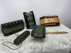 Vintage GIJoe Army Tank Lot Of Parts Or Repair