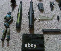 Vintage GI-JOE 1985 COBRA MORAY HYDROFOIL BOAT M-3986 Vehicle Parts LOT