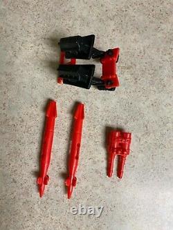 Vintage GI-JOE COBRA Vehicle Parts Lot 1989 Tiger Force TIGER FISH Boat