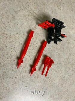 Vintage GI-JOE COBRA Vehicle Parts Lot 1989 Tiger Force TIGER FISH Boat