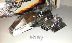 Vintage GI JOE SKY PATROL SKY SHARC CHROME 8 FIGURE AIRCRAFT ARAH HASBRO 1989