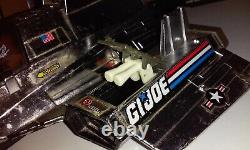 Vintage GI JOE SKY PATROL SKY SHARC CHROME 8 FIGURE AIRCRAFT ARAH HASBRO 1989