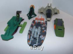 Vintage GI JOE and COBRA ARAH Boat Ship Vehicle Lot Sharc Dreadnoks PARTS REPAIR