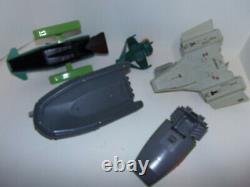 Vintage GI JOE and COBRA ARAH Boat Ship Vehicle Lot Sharc Dreadnoks PARTS REPAIR