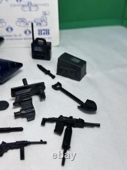 Vintage GI Joe ARAH 1985 Cobra Night Landing COMPLETE + Blueprints vehicle