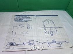 Vintage GI Joe ARAH 1985 Cobra Night Landing COMPLETE + Blueprints vehicle