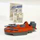Vintage Gi Joe Devilfish Boat Complete With Blueprints Sticker Sheet 1986 Hasbro
