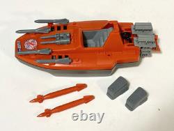 Vintage GI Joe Devilfish Boat Complete with Blueprints Sticker Sheet 1986 Hasbro