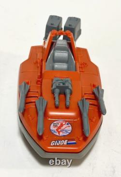 Vintage GI Joe Devilfish Boat Complete with Blueprints Sticker Sheet 1986 Hasbro