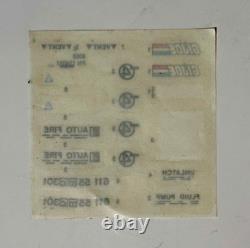 Vintage GI Joe Devilfish Boat Complete with Blueprints Sticker Sheet 1986 Hasbro
