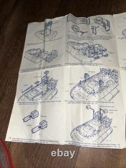 Vintage GI Joe Hovercraft (Killer W. H. A. L. E.) 1984 For Parts & Repair See Photos