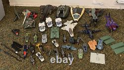 Vintage GI Joe Hovercraft Planes And Other Vehicles for Repair or Parts (READ)