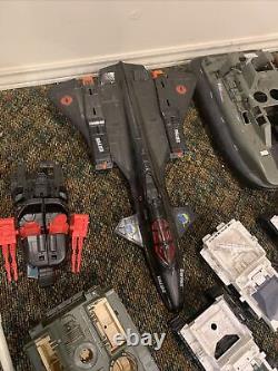 Vintage GI Joe Hovercraft Planes And Other Vehicles for Repair or Parts (READ)