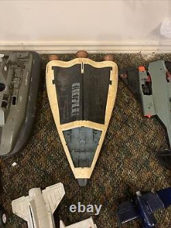 Vintage GI Joe Hovercraft Planes And Other Vehicles for Repair or Parts (READ)