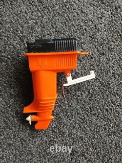 Vintage GI Joe Rubber Polar Boat and Outboard Incomplete Parts