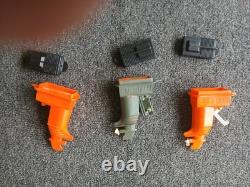 Vintage GI Joe Rubber Polar Boat and Outboard Incomplete Parts