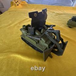 Vintage GI Joe Toy Lot 1982/85 Action Toys and Parts Motorcycle, Tank, Boat