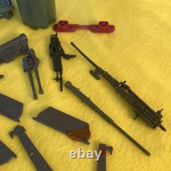 Vintage GI Joe Toy Lot 1982/85 Action Toys and Parts Motorcycle, Tank, Boat
