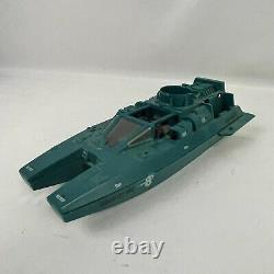 Vintage GI Joe Toy Vehicle Lot 1980s Hasbro Cobra Parts Tank Boat Action Figure