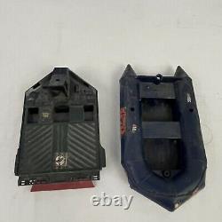 Vintage GI Joe Toy Vehicle Lot 1980s Hasbro Cobra Parts Tank Boat Action Figure