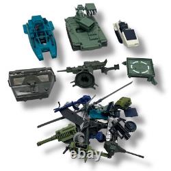 Vintage GI Joe Vehicles and Parts Lot Mixed Accessories Pieces 1980s Tank Boat