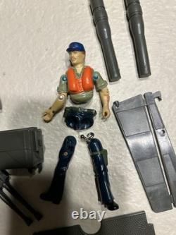 Vintage GI Joe Whale Hovercraft Incomplete 1984