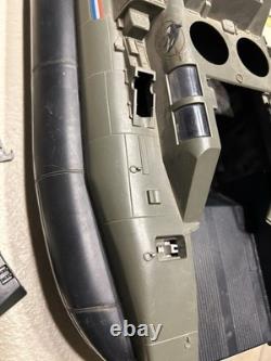 Vintage GI Joe Whale Hovercraft Incomplete 1984