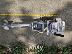 Vintage Gas Powered Outboard Boat Motor AS-IS FOR PARTS MN# 091107 SN# 31568