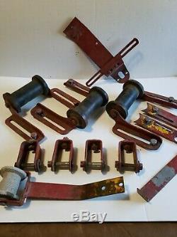 Vintage Gator Boat Trailer Parts Cradle Yoke Keel Roller Other Hardware