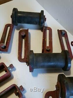 Vintage Gator Boat Trailer Parts Cradle Yoke Keel Roller Other Hardware