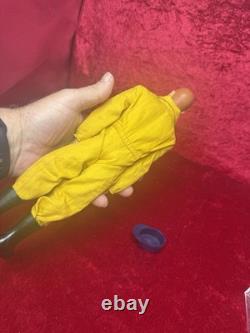 Vintage Gi Joe 1964 Action Pilot Early Goldenrod Brass Rivets Rubber Boots Nice