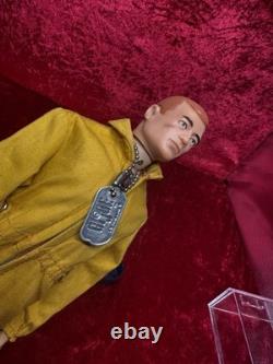 Vintage Gi Joe 1964 Action Pilot Early Goldenrod Brass Rivets Rubber Boots Nice
