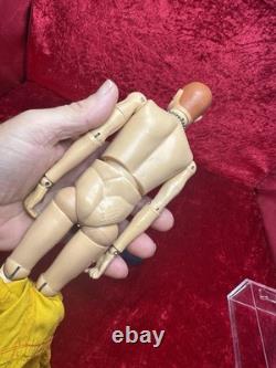 Vintage Gi Joe 1964 Action Pilot Early Goldenrod Brass Rivets Rubber Boots Nice