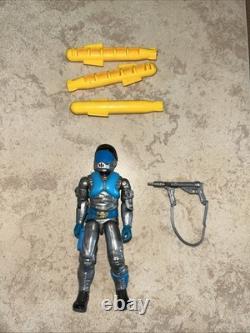 Vintage Gi Joe Cobra Enemy Hydrofoil Moray Attack Boat Military 1985 Lampreys BH