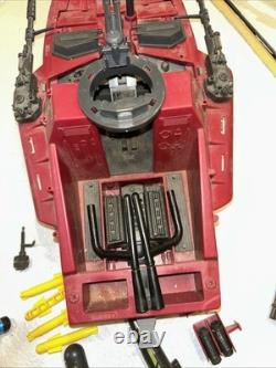Vintage Gi Joe Cobra Enemy Hydrofoil Moray Attack Boat Military 1985 Lampreys BH