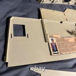 Vintage Gi Joe Uss Flagg Big Parts Lot 1986 Keel-haul File Card Missile Set HTF