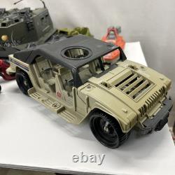 Vintage Gi Joe Vehicle Lot Tanks, Boats & Trucks Some for Parts And Repair